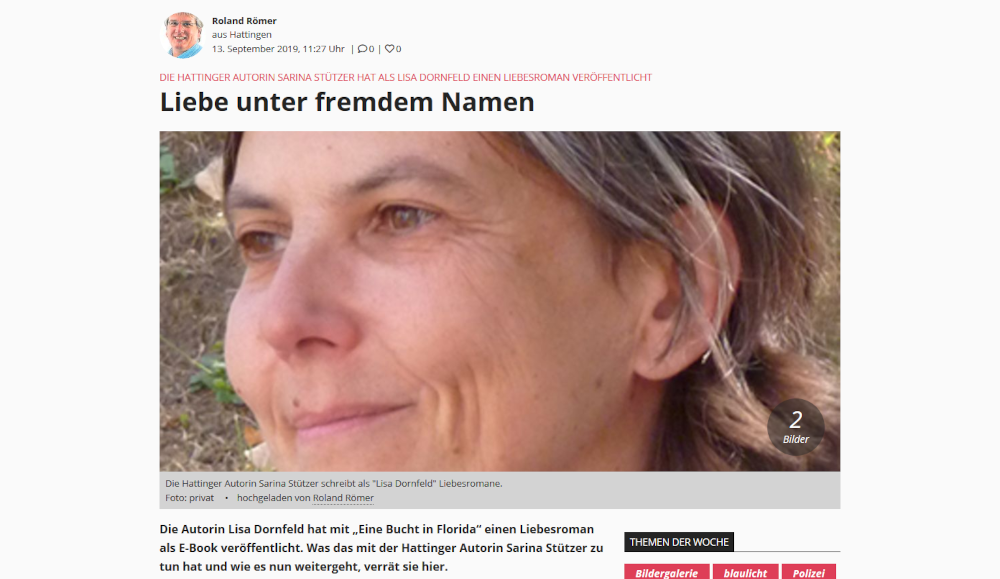 Ein weibliches Gesicht in Nahaufnahme. Die Person schaut lächelnd nach links zur Seite.